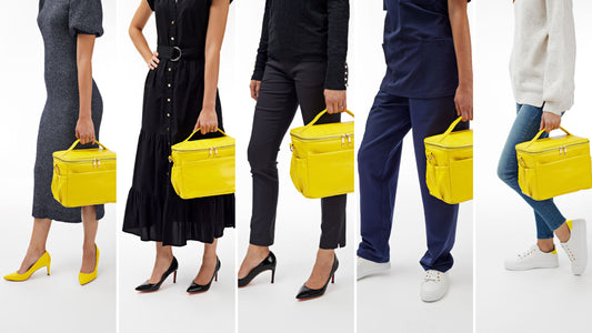 Outfit Ideas: Add a Pop of Sunshine to Your Wardrobe with the Yellow Ella Lunch Bag